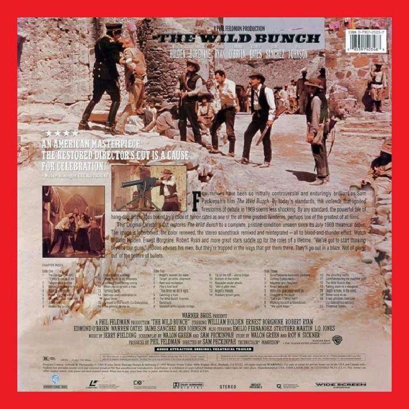 LaserDisc - The Wild Bunch [Original Director's Cut]