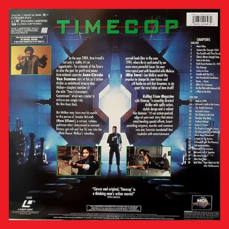 LaserDisc - Time Cop (1994)
