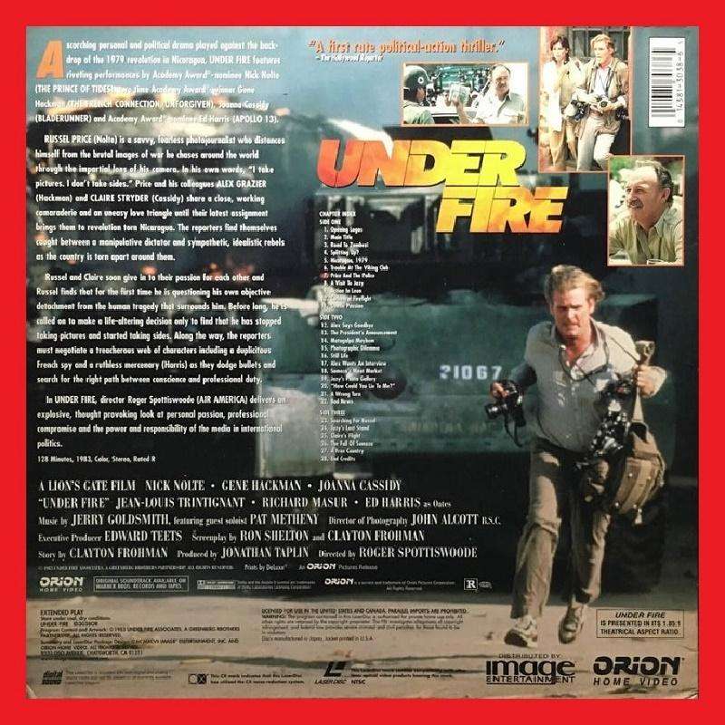 LaserDisc - Under Fire [Widescreen Edition]