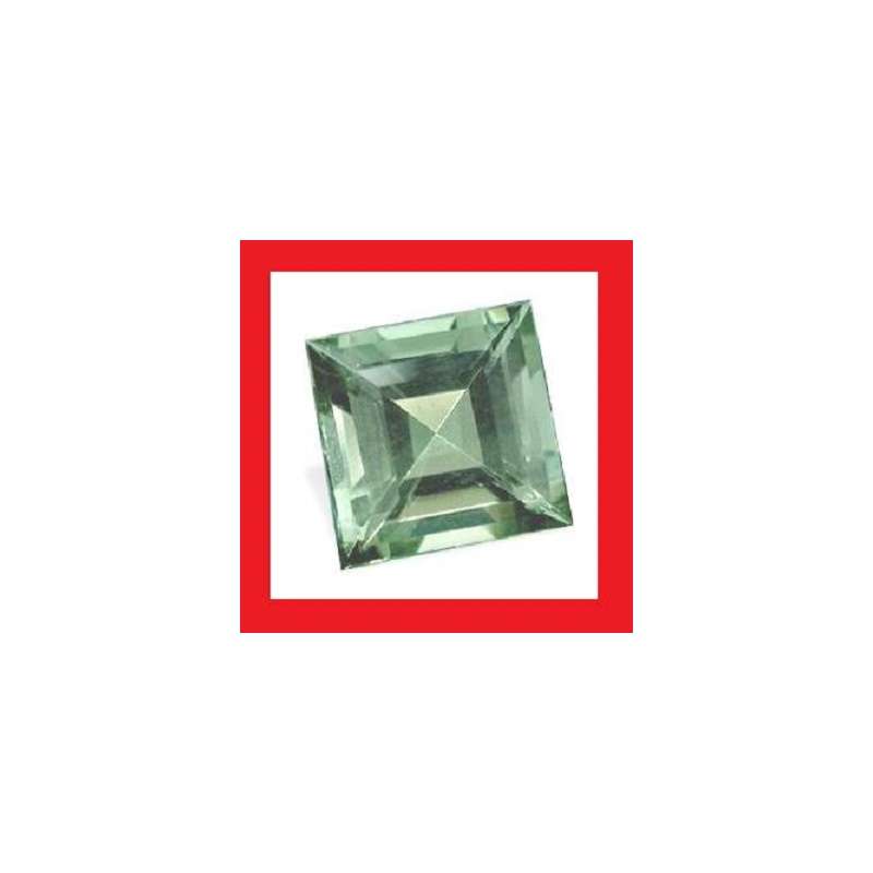 Morganite - Pair Of Faceted Square Shape - Each 0.13cts