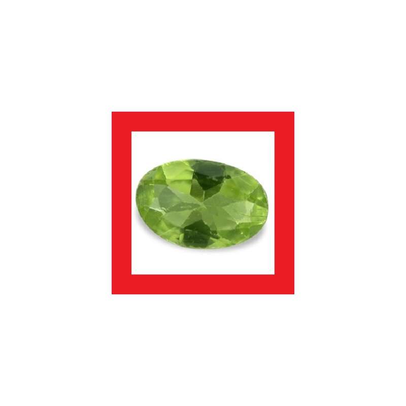 Peridot [Vietnam] - Faceted Oval Shape - 0.38cts