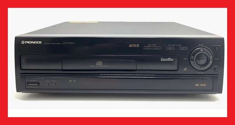 Pioneer LaserDisc Player Model CLD-D515