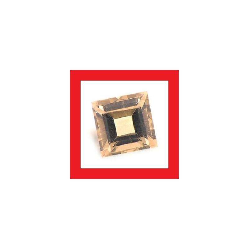 Quartz [Africa] - Faceted Square Shape - 1.48cts