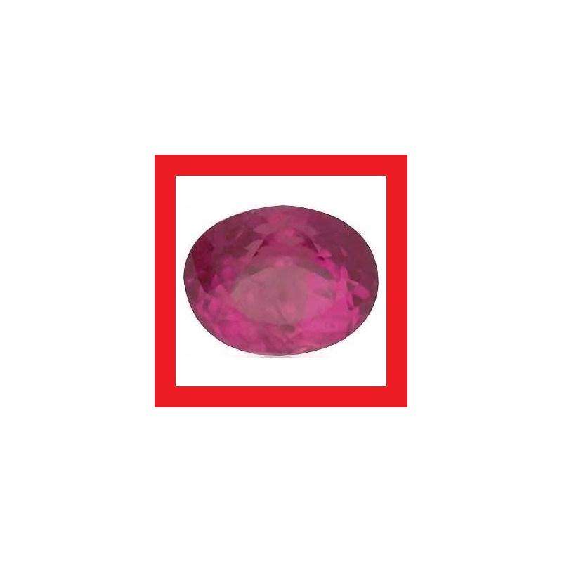 Ruby [Myanmar] - Faceted Oval Shape - 0.36cts