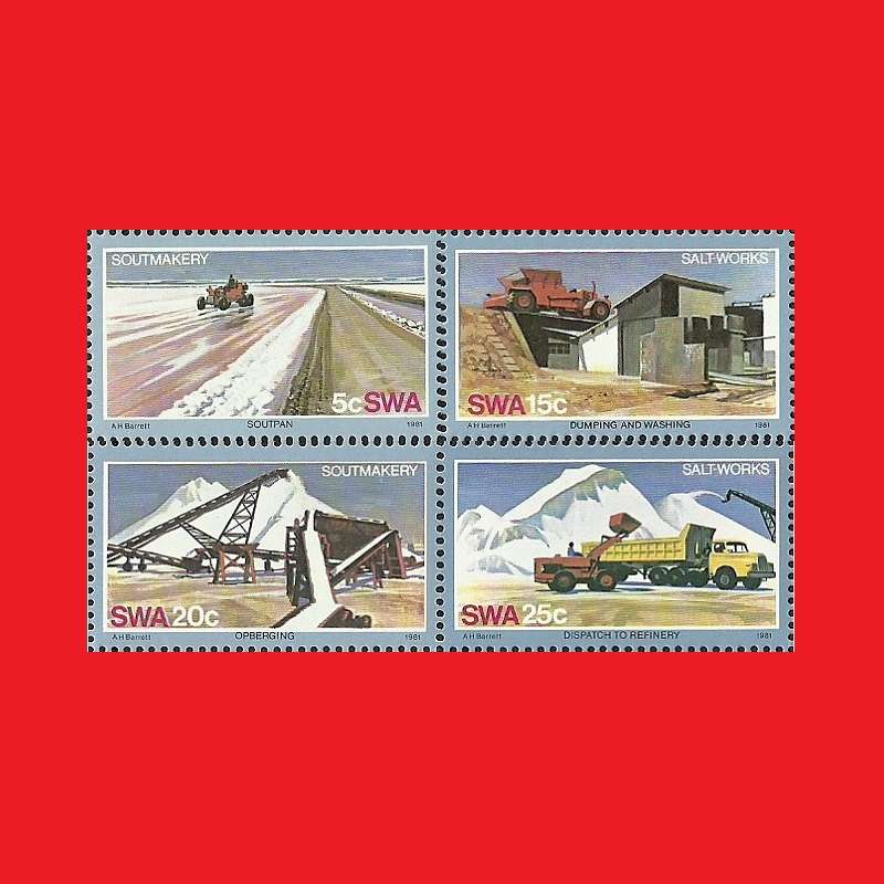 South West Africa Salt Industry SACC 395 - 398 1981/12/04