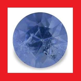 SAPPHIRE (SRI LANKA) -  CORNFLOWER BLUE ROUND FACET - +/-0.06cts