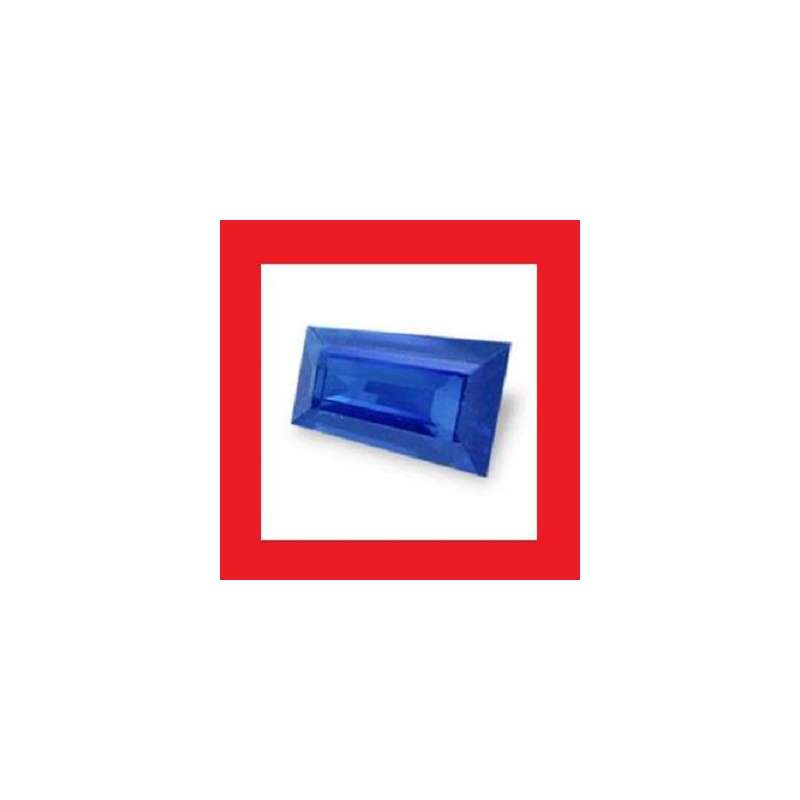 Sapphire [Africa] - Faceted Trapezoid Shape - Parcel Of Three - Each +/-0.04cts