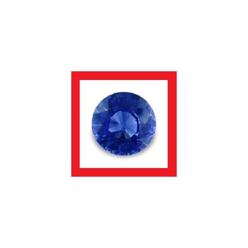 Sapphire [Sri Lanka] - Faceted Round Shape - 0.065cts