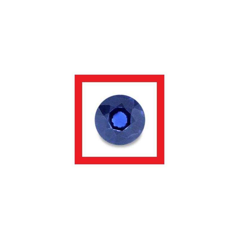 Sapphire [Pailin, Cambodia] - Faceted Round Shape - 0.17cts