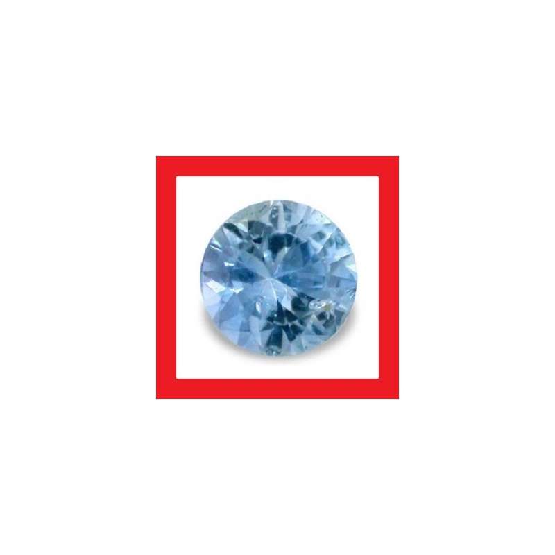 Sapphire [Sri Lanka] - Faceted Round Shape - 0.35cts