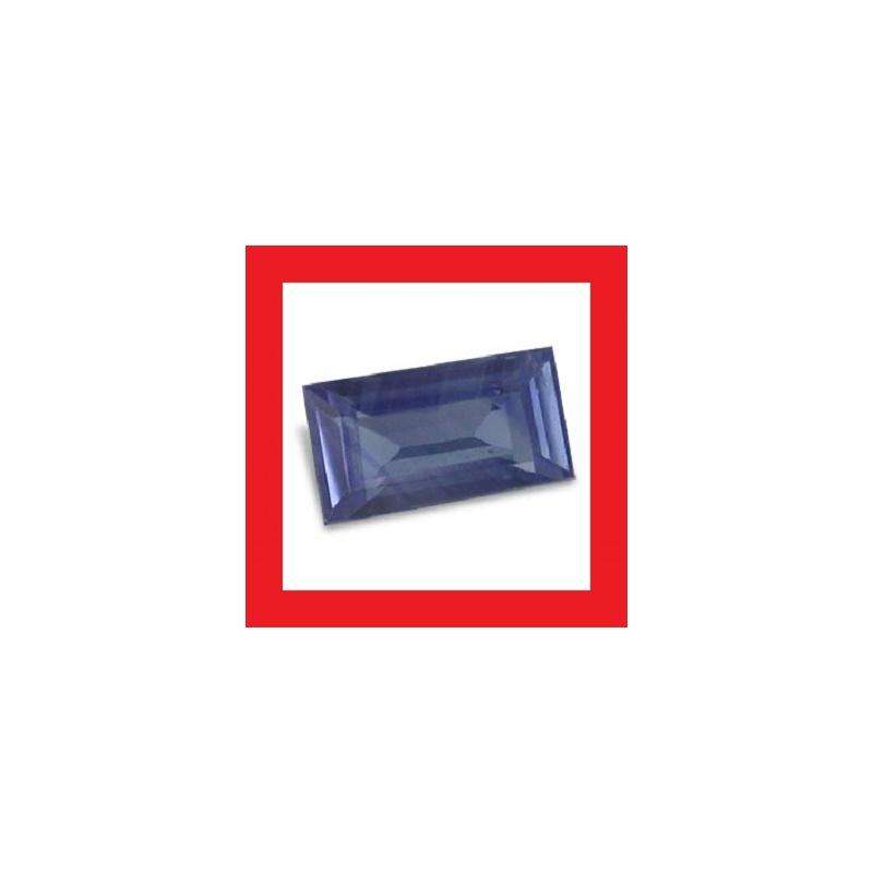 Sapphire [Sri Lanka] - Faceted Rectangle Shape - 0.15cts