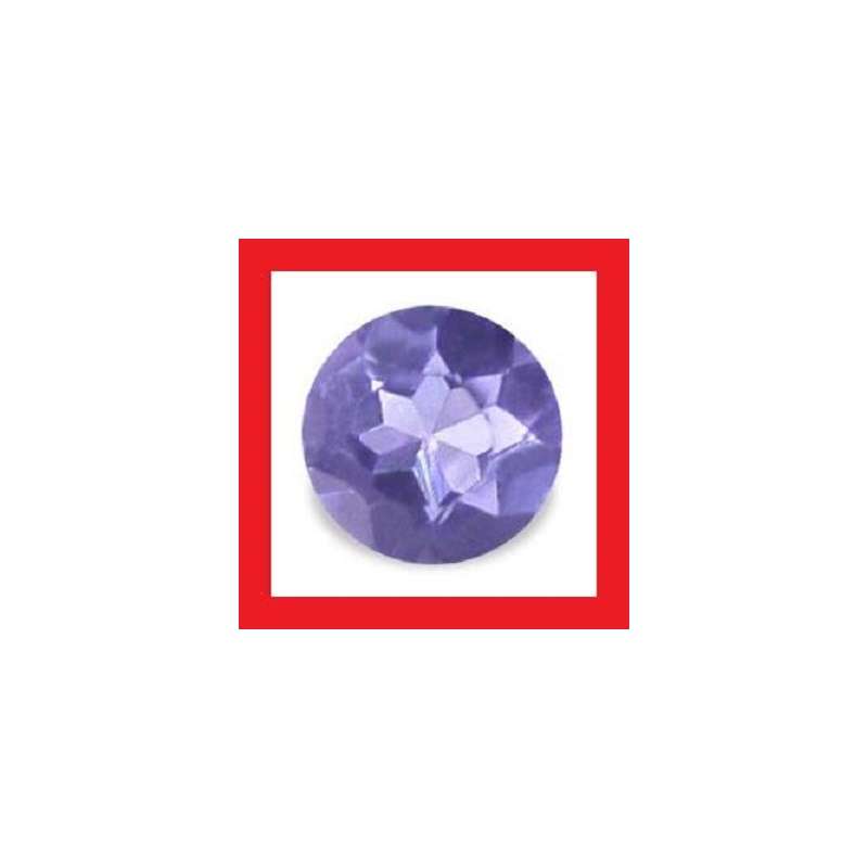 Tanzanite [Africa] - Faceted Round Shape - 0.03cts To 0.05cts