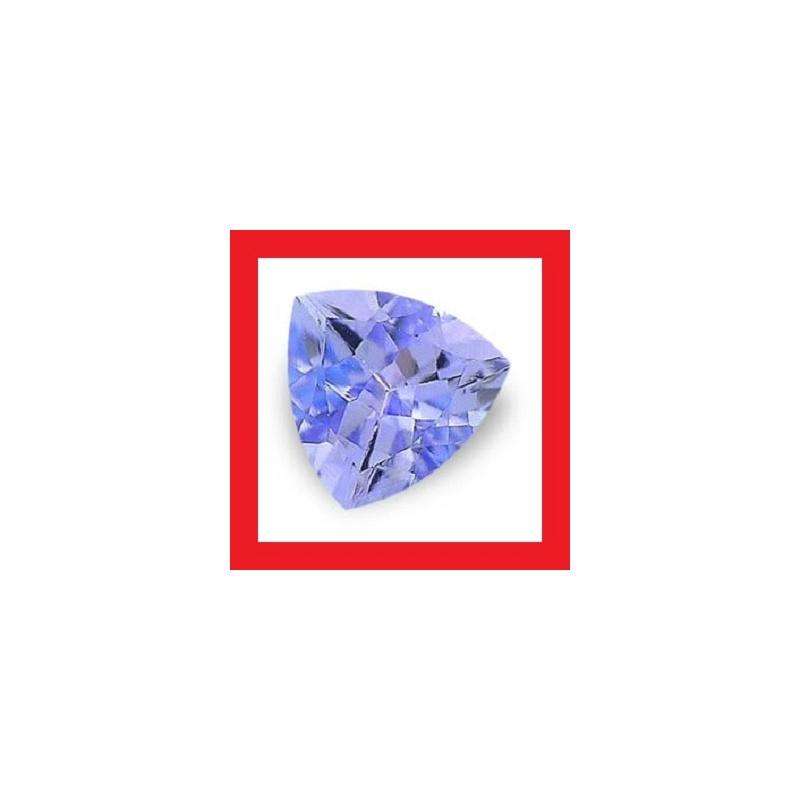 Tanzanite [Tanzania] - Faceted Triangle Shape - 0.26cts