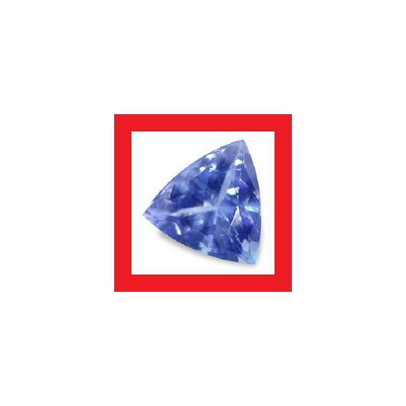 Tanzanite [Tanzania] - Faceted Triangle Shape - 0.17cts