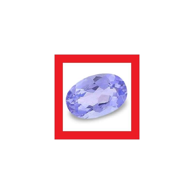 TANZANITE - VIOLET BLUE OVAL CUT - 0.28cts