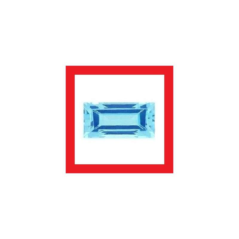 Topaz [Brazil] - Faceted Rectangle Shape - 0.30cts
