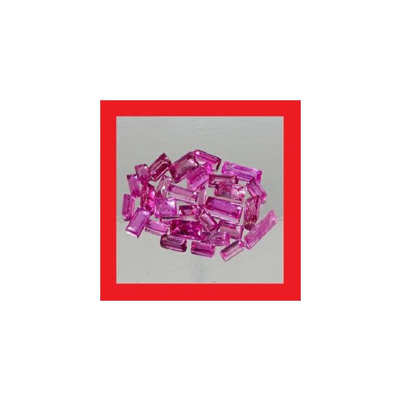 Tourmaline [Namibia, Africa] - Faceted Rectangle Shape - 0.23cts