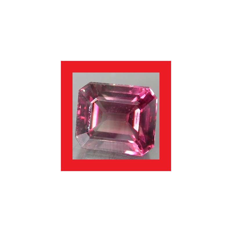 Tourmaline [Nigeria] - Faceted Rectangle Shape - 3.74cts