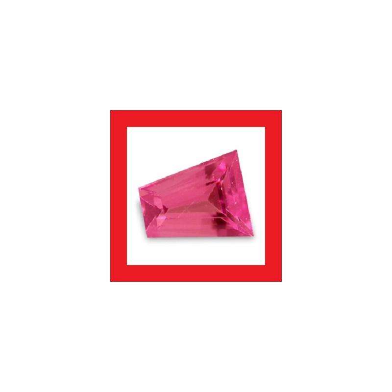 Tourmaline [Africa] - Faceted Trapezoid Shape - 0.20cts