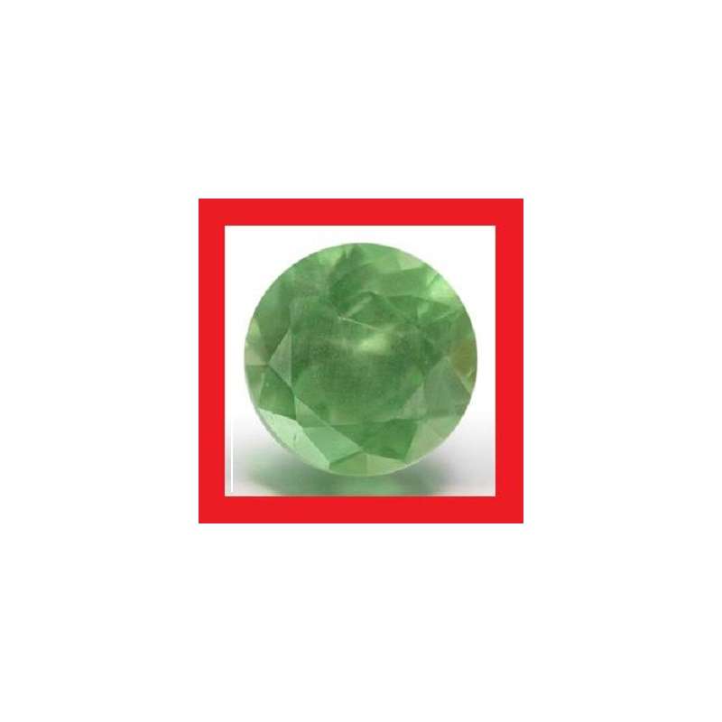 Tsavorite [Kenya] - Pair Of Faceted Round Shape - +/-0.0615cts