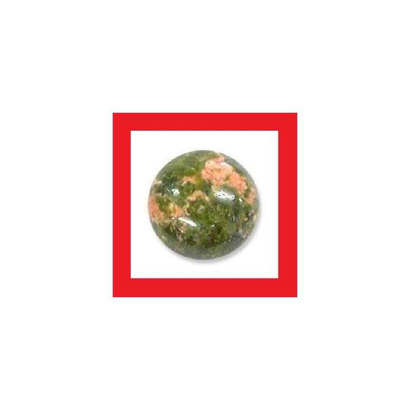 Unakite [Russia] - Round Shape Cabochon - 1.31cts