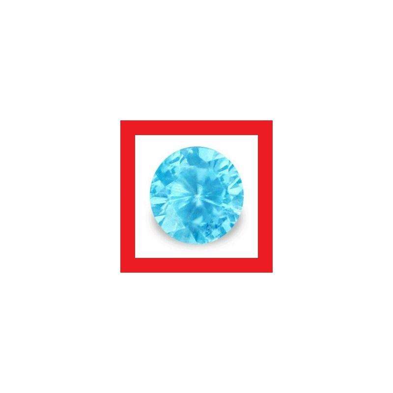 Zircon [Cambodia] - Faceted Round Shape - 0.53cts