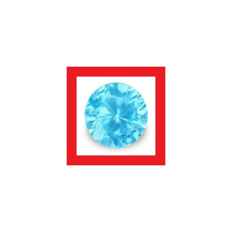 Zircon [Cambodia] - Faceted Round Shape - 0.23cts