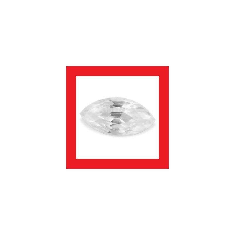 Zircon [Africa] - Faceted Marquise Shape - 0.62cts