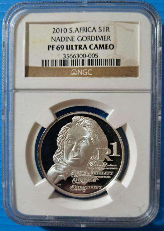 *** 2010 - SA SILVER R1 - NADINE GORDIMER ***