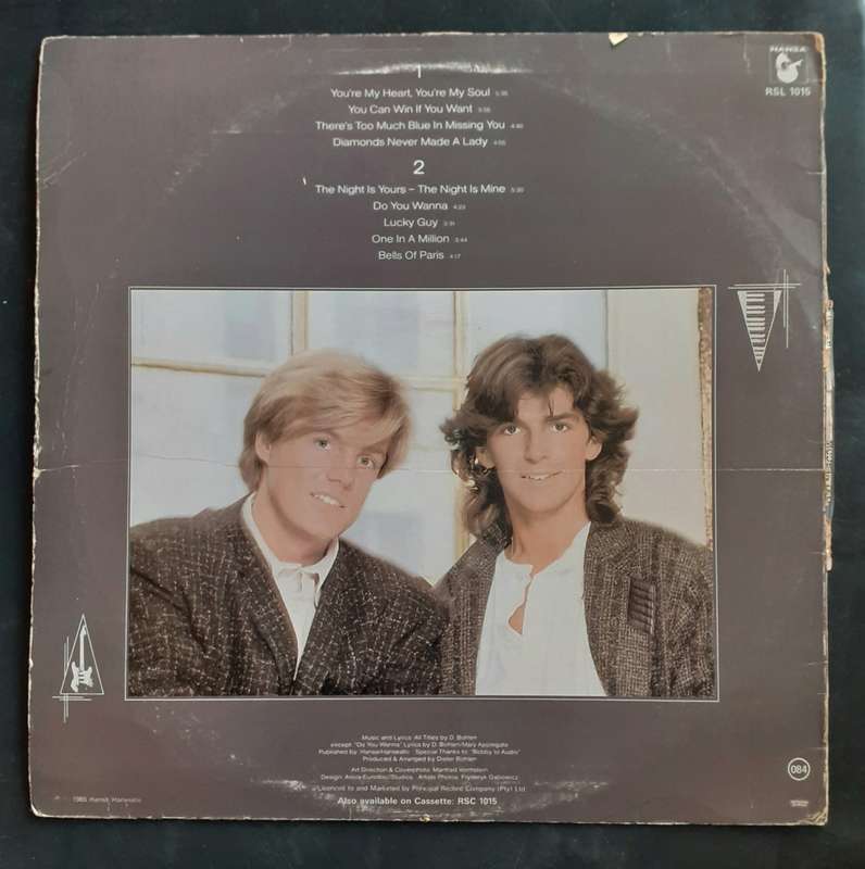 Modern Talking - The 1st Album LP Vinyl Record