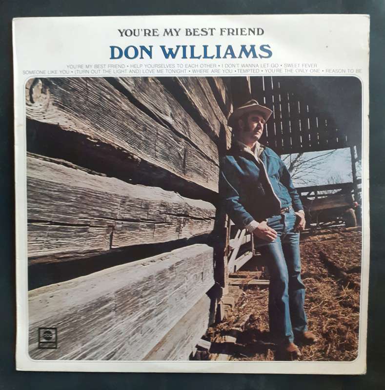 Don Williams - You're My Best Friend LP Vinyl Record - UK Pressing