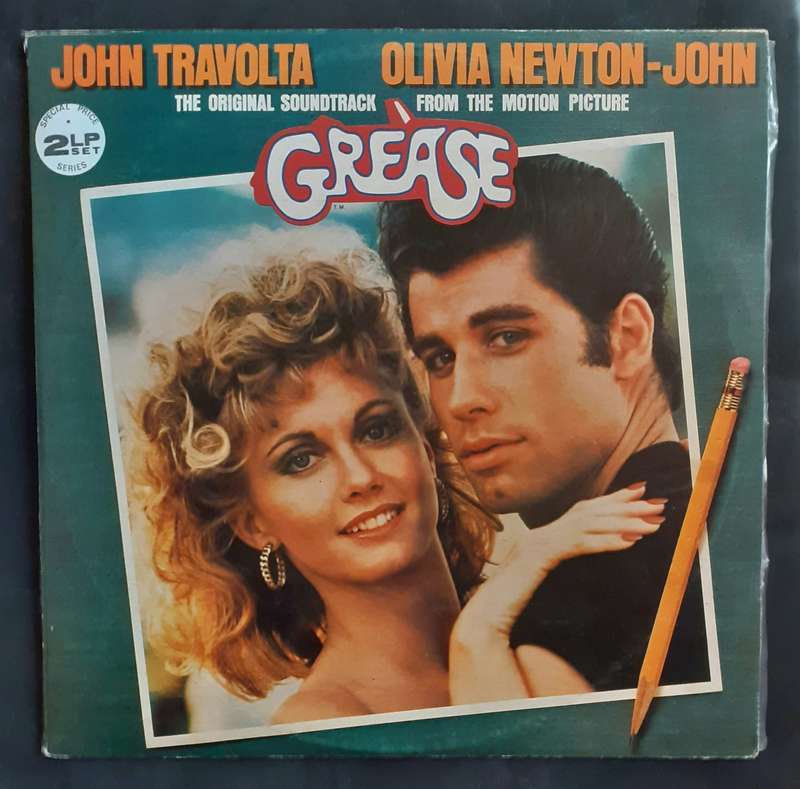 Grease (Original Movie Soundtrack) Double LP Vinyl Record Set