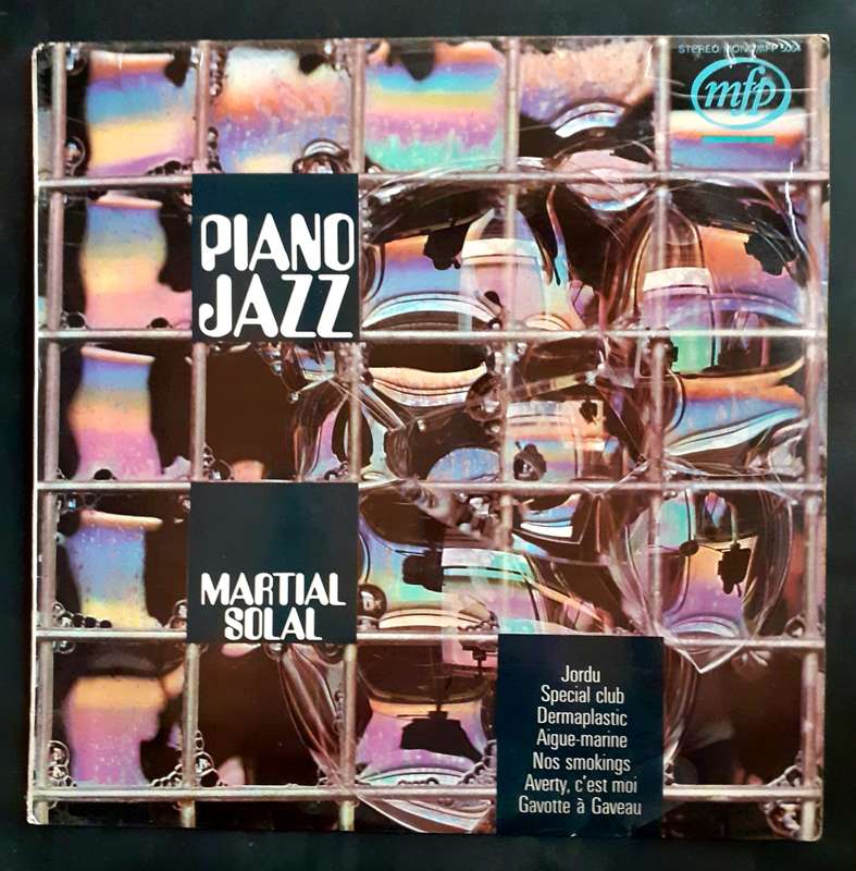 Martial Solal - Piano Jazz LP Vinyl Record