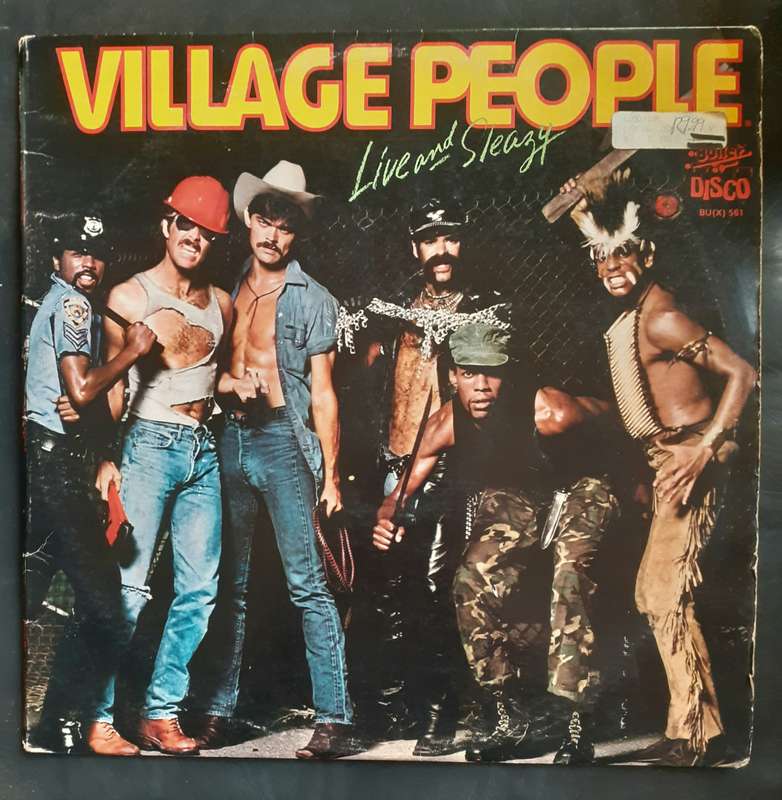 Village People - Live And Sleazy Double LP Vinyl Record Set