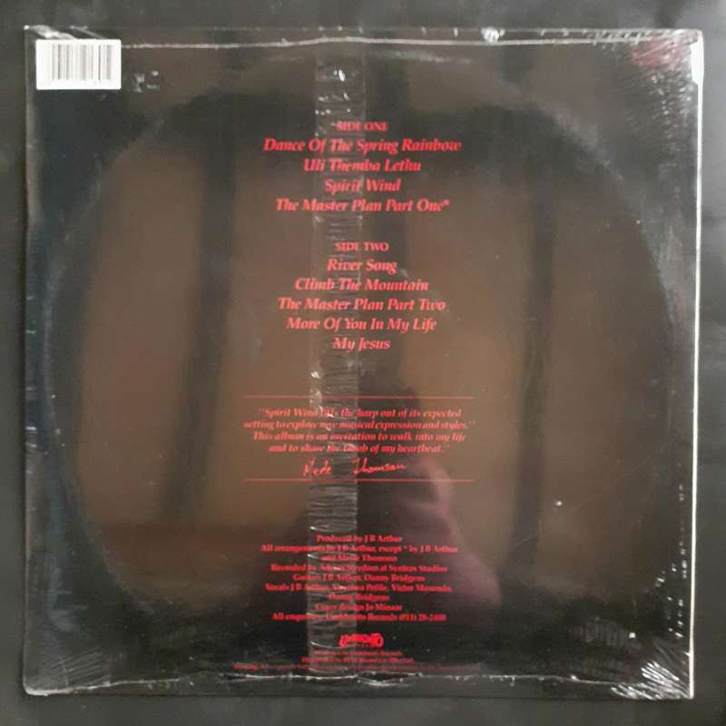 Merle Thomson - Spirit Wind LP Vinyl Record (New & Sealed)