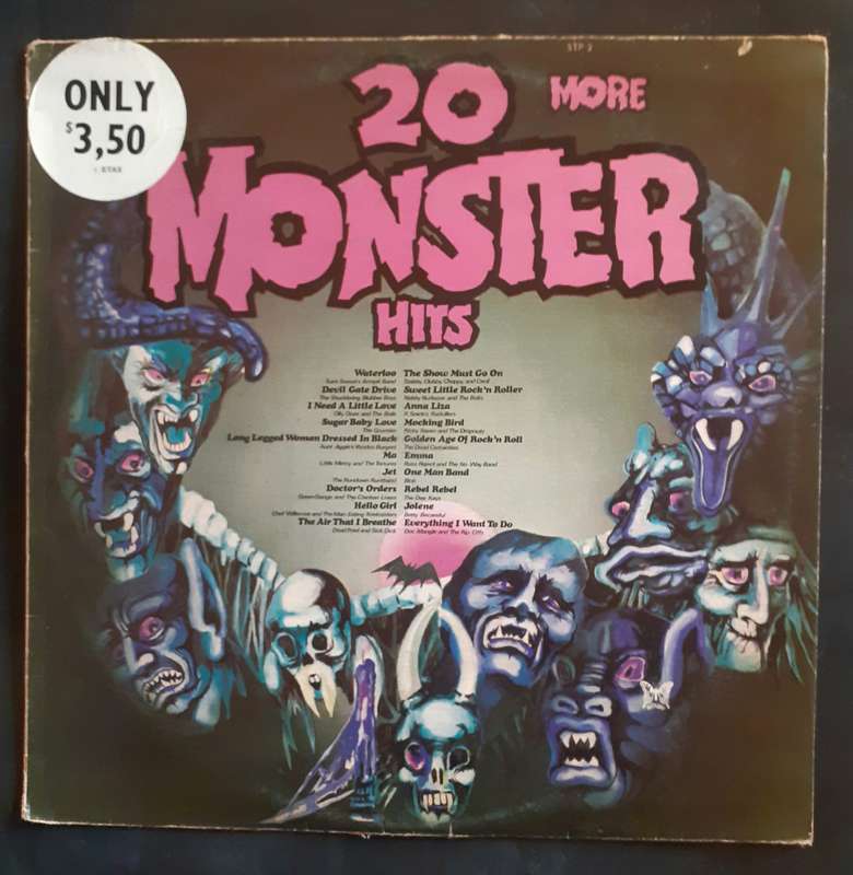 20 More Monster Hits LP Vinyl Record
