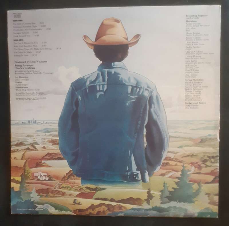 Don Williams - Country Boy LP Vinyl Record - UK Pressing