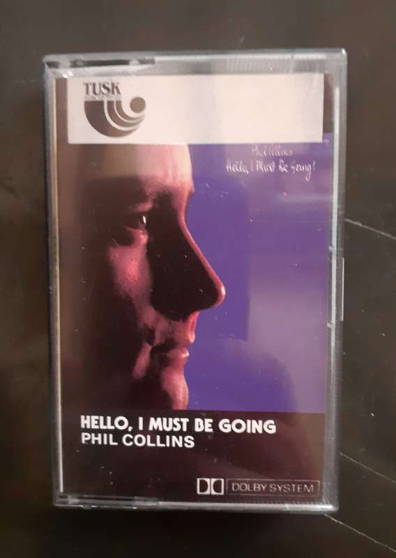 Phil Collins - Hello, I Must Be Going Cassette Tape