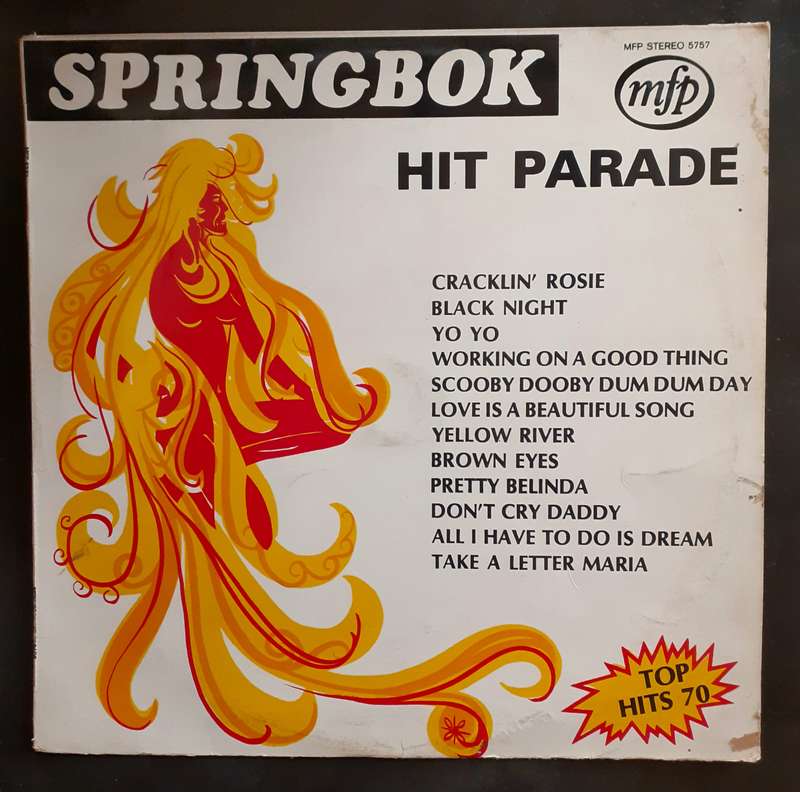 Springbok Hit Parade Vol.1 LP Vinyl Record