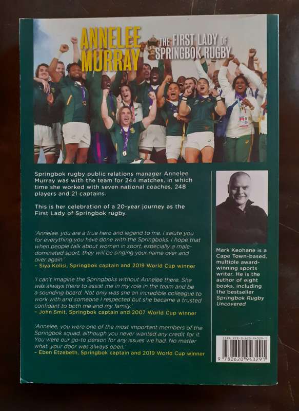 Annelee Murray - The First Lady of Springbok Rugby by Mark Keohane