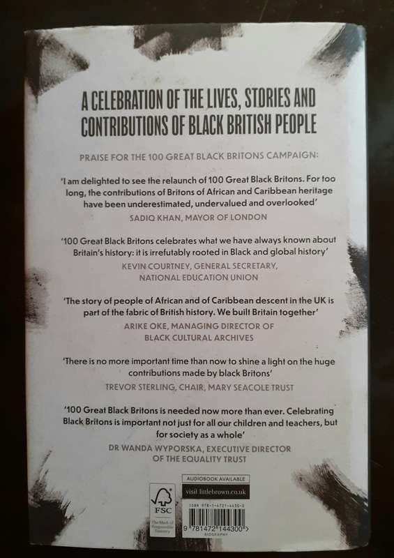 100 Great Black Britons by Patrick Vernon & Angelina Osborne (Hardcover)