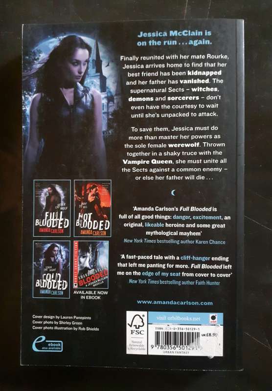 Cold Blooded by Amanda Carlson