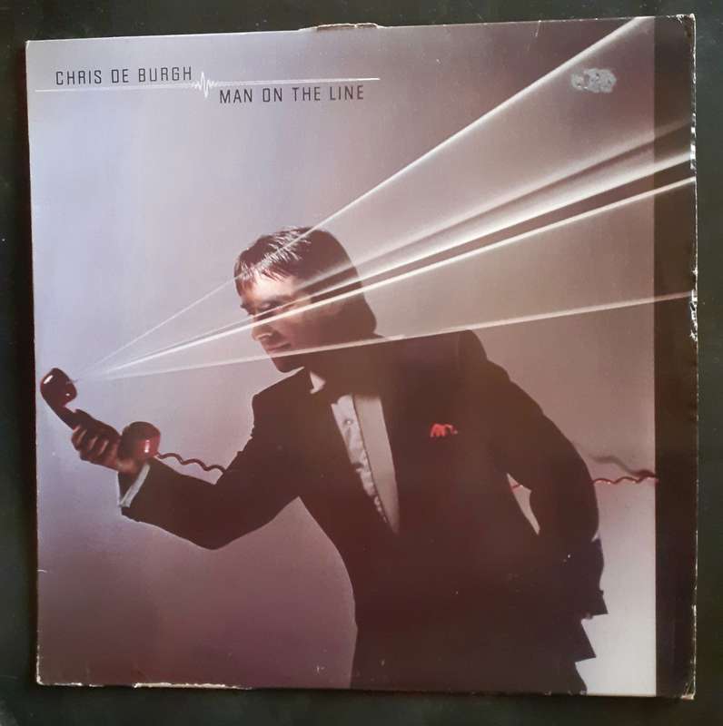 Chris de Burgh - Man On The Line LP Vinyl Record - UK Pressing