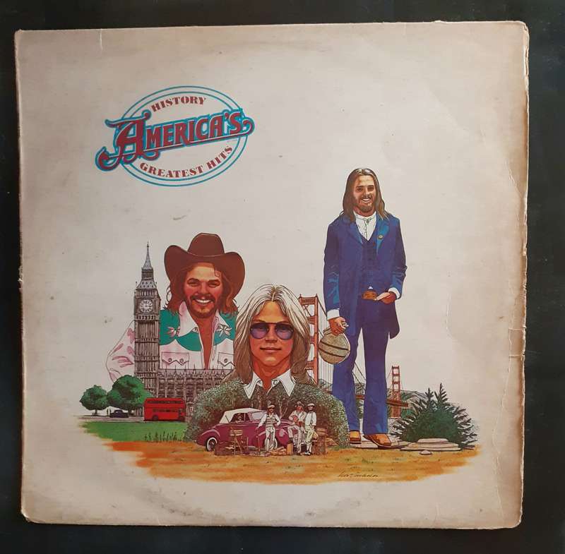 America - History · America's Greatest Hits LP Vinyl Record