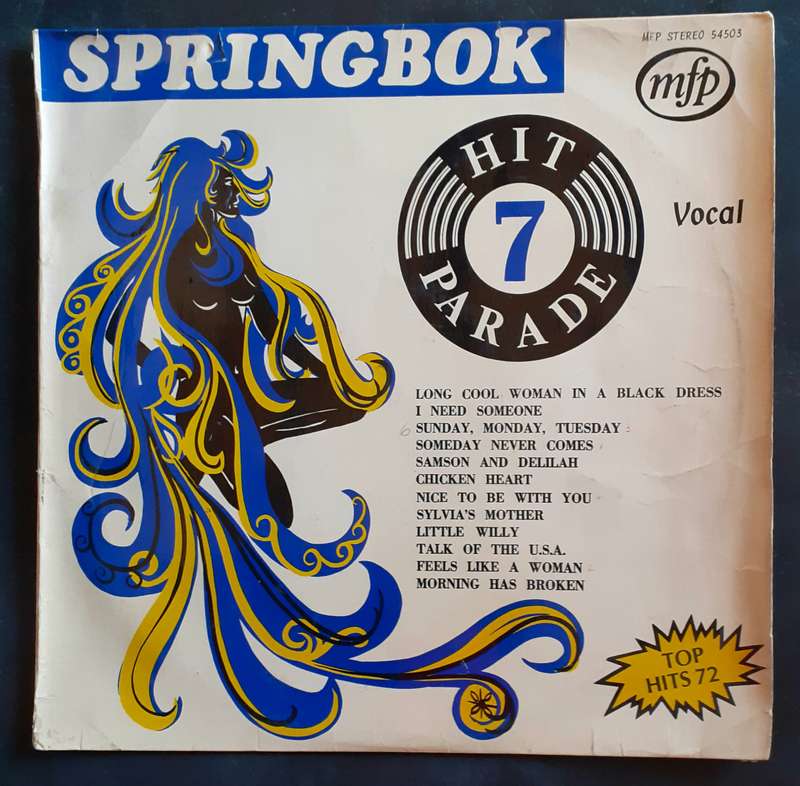 Springbok Hit Parade Vol.7 LP Vinyl Record