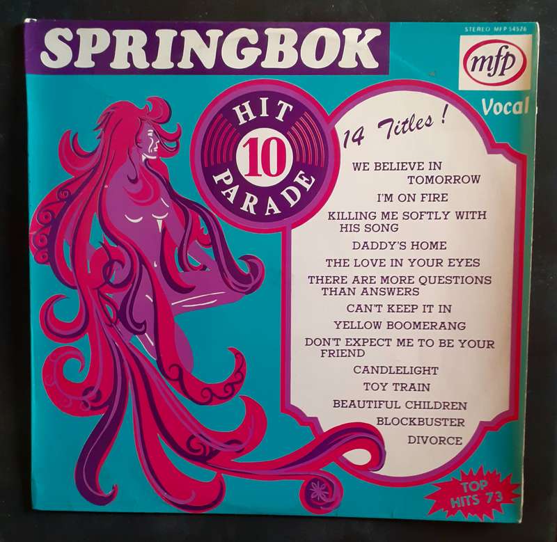 Springbok Hit Parade Vol.10 LP Vinyl Record