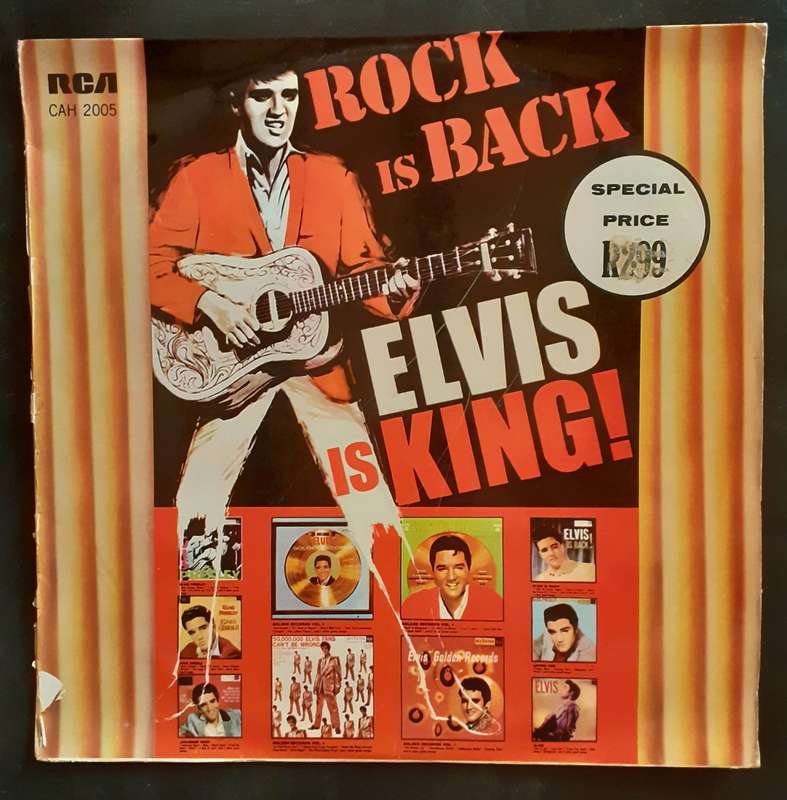 Elvis Presley - Rock Is Back - Elvis Is King! LP Vinyl Record