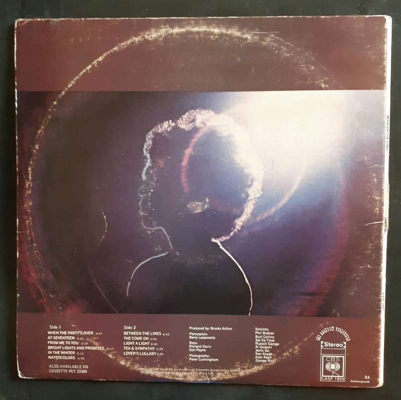 Janis Ian - Between The Lines LP Vinyl Records