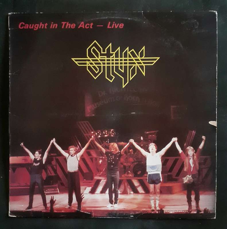 Styx - Caught In The Act Live LP Vinyl Record