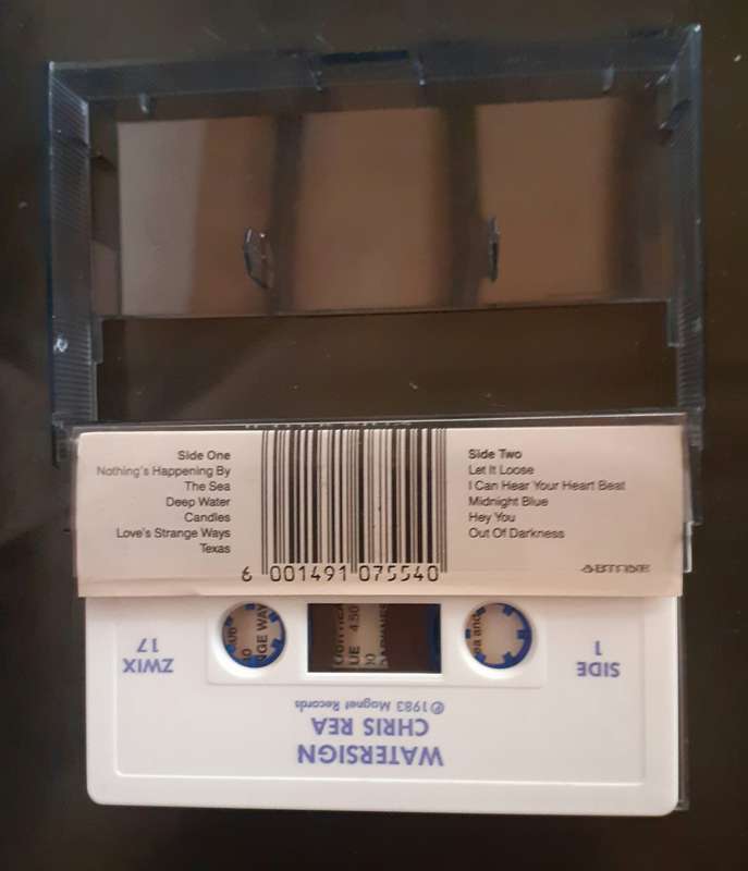 Chris Rea - Water Sign Cassette Tape